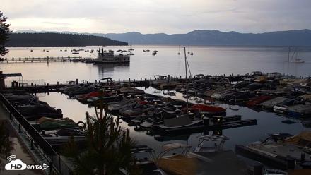 Tahoe City Marina - Lake Tahoe Live Webcam - Jun 18, 2026, 8:08pm PDT