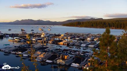 Tahoe City Marina - Lake Tahoe Live Webcam - Aug 27, 2026, 6:40am PDT
