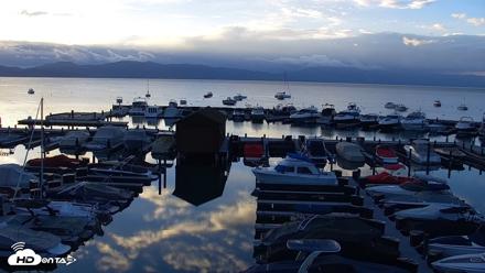 Tahoe City Marina - Lake Tahoe Live Webcam - Sep 28, 2026, 7:21am PDT