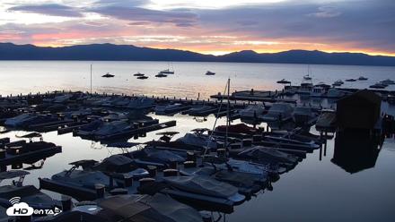 Tahoe City Marina - Lake Tahoe Live Webcam - Sep 25, 2026, 6:35am PDT