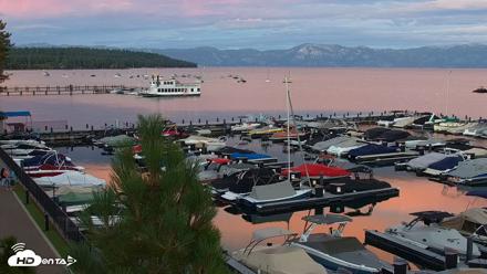 Tahoe City Marina - Lake Tahoe Live Webcam - Sep 10, 2026, 7:25pm PDT