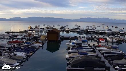 Tahoe City Marina - Lake Tahoe Live Webcam - Jul 5, 2026, 6:21am PDT