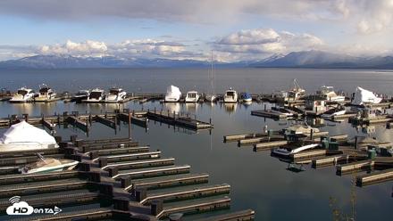 Tahoe City Marina - Lake Tahoe Live Webcam - Apr 27, 2026, 6:19pm PDT