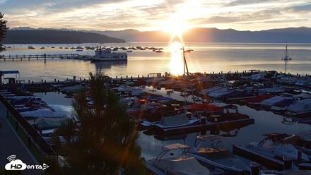 Tahoe City Marina - Lake Tahoe Live Webcam - Aug 23, 2026, 6:36am PDT