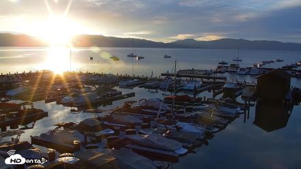 Tahoe City Marina - Lake Tahoe Live Webcam - Sep 20, 2026, 7:04am PDT