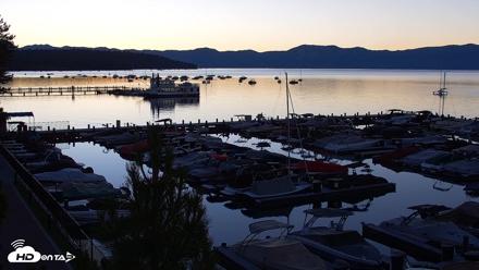 Tahoe City Marina - Lake Tahoe Live Webcam - Jul 9, 2026, 5:45am PDT