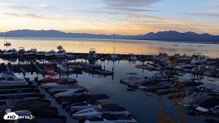 Tahoe City Marina - Lake Tahoe Live Webcam - Oct 2, 2026, 7:01am PDT