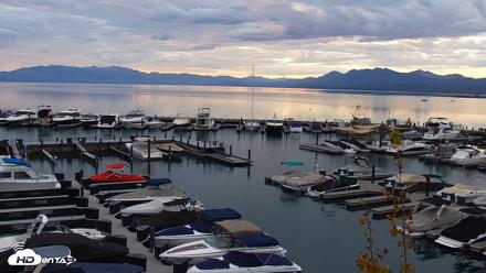 Tahoe City Marina - Lake Tahoe Live Webcam - Oct 9, 2026, 7:11am PDT
