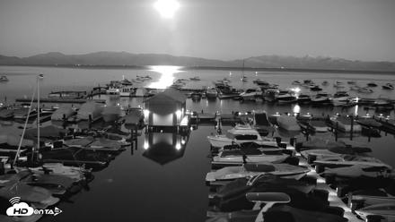 Tahoe City Marina - Lake Tahoe Live Webcam - Jul 28, 2026, 9:02pm PDT