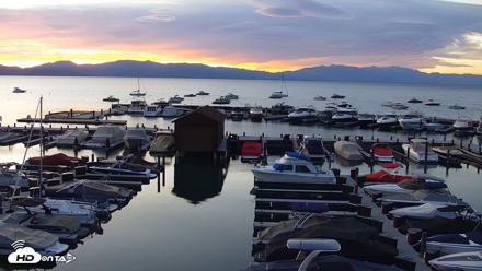 Tahoe City Marina - Lake Tahoe Live Webcam - Sep 25, 2026, 6:37am PDT