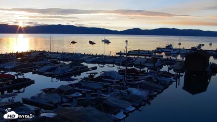 Tahoe City Marina - Lake Tahoe Live Webcam - Sep 11, 2026, 6:53am PDT