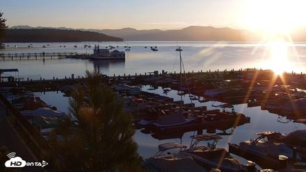Tahoe City Marina - Lake Tahoe Live Webcam - Sep 22, 2026, 7:11am PDT