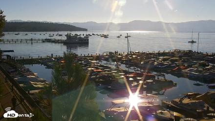 Tahoe City Marina - Lake Tahoe Live Webcam - Aug 3, 2026, 7:29am PDT