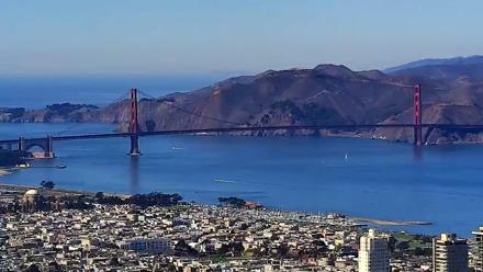 San Francisco Golden Gate Bridge Live Webcam - Oct 29, 2025, 12:29pm PDT