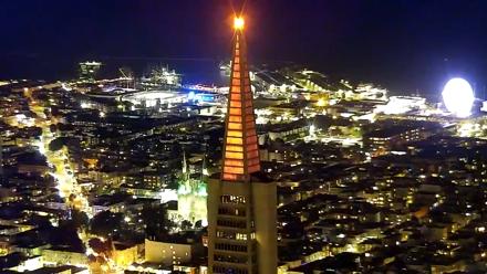 San Francisco Golden Gate Bridge Live Webcam - Oct 29, 2025, 7:45pm PDT