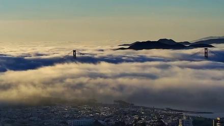 San Francisco Golden Gate Bridge Live Webcam - Nov 7, 2025, 4:33pm PST