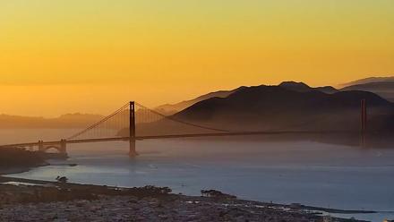 San Francisco Golden Gate Bridge Live Webcam - Nov 2, 2025, 5:01pm PST