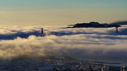 San Francisco Golden Gate Bridge Live Webcam - Nov 7, 2025, 4:34pm PST