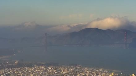 San Francisco Golden Gate Bridge Live Webcam - Dec 10, 2025, 12:20pm PST