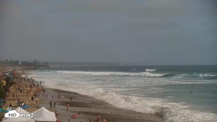 Carlsbad Beach Surf Live Webcam - Jul 25, 2026, 4:50pm PDT