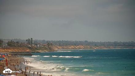 Carlsbad Beach Surf Live Webcam - Jul 5, 2026, 3:34pm PDT