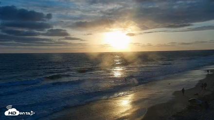 Carlsbad Beach Surf Live Webcam - May 25, 2026, 7:32pm PDT