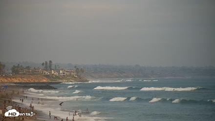 Carlsbad Beach Surf Live Webcam - Jul 20, 2026, 4:37pm PDT