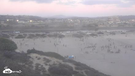 Del Mar's Dog Beach - River Mouth Live Webcam - Sep 2, 2026, 7:16pm PDT