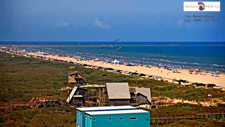 Aransas Princess - Port Aransas Beach Live Webcam - Jul 18, 2025, 4:34pm CDT