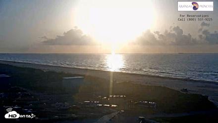 Aransas Princess - Port Aransas Beach Live Webcam - Jul 2, 2026, 7:09am CDT