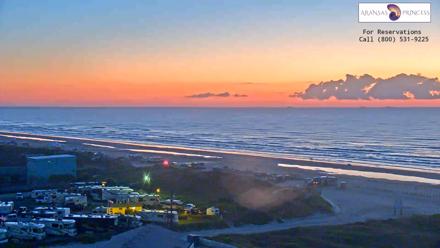 Aransas Princess - Port Aransas Beach Live Webcam - Oct 11, 2025, 7:00am CDT