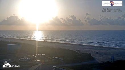 Aransas Princess - Port Aransas Beach Live Webcam - Jul 2, 2026, 7:09am CDT