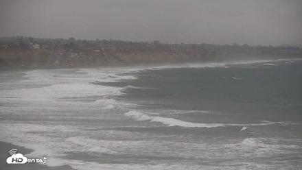Terramar Point Surf Live Webcam - May 27, 2026, 9:08am PDT