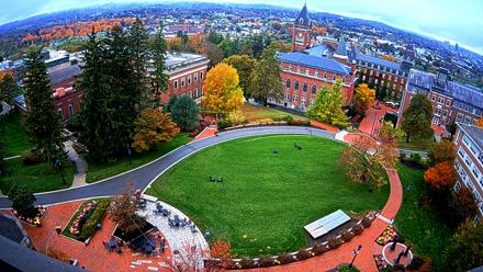 Holy Cross Hogan Courtyard Live Webcam - Oct 22, 2025, 9:42am EDT
