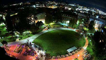Holy Cross Hogan Courtyard Live Webcam - Oct 16, 2025, 8:54pm EDT