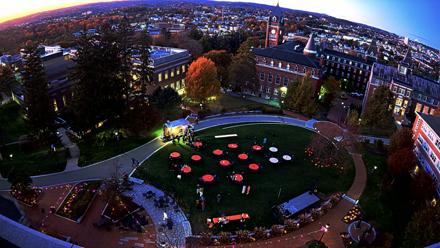 Holy Cross Hogan Courtyard Live Webcam - Oct 26, 2025, 6:10pm EDT