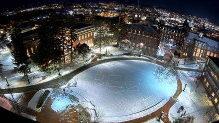 Holy Cross Hogan Courtyard Live Webcam - Dec 14, 2025, 11:05pm EST