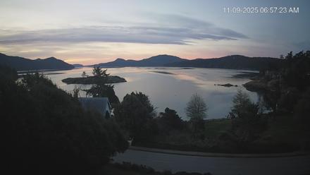 The Landmark On Orcas Island Live Webcam - Nov 9, 2025, 6:58am PST
