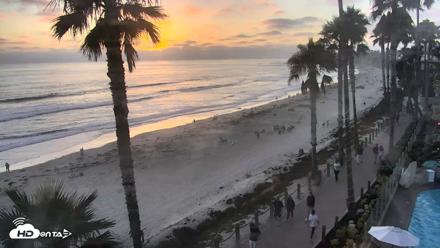 Pacific Beach Live Surf Webcam - Jul 9, 2026, 7:53pm PDT