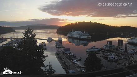 Friday Harbor - San Juan Island Live Webcam - May 28, 2026, 5:23am PDT