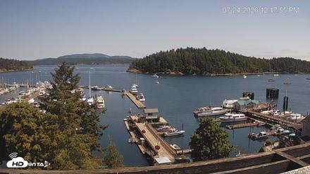 Friday Harbor - San Juan Island Live Webcam - Jul 24, 2026, 12:18pm PDT
