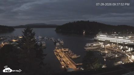 Friday Harbor - San Juan Island Live Webcam - Jul 28, 2026, 9:38pm PDT