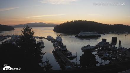 Friday Harbor - San Juan Island Live Webcam - Aug 9, 2026, 5:58am PDT
