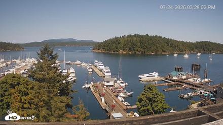 Friday Harbor - San Juan Island Live Webcam - Jul 24, 2026, 3:28pm PDT