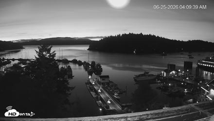 Friday Harbor - San Juan Island Live Webcam - Jun 25, 2026, 4:10am PDT