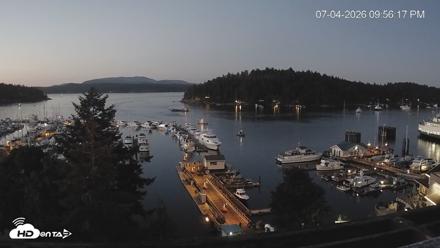 Friday Harbor - San Juan Island Live Webcam - Jul 4, 2026, 9:57pm PDT