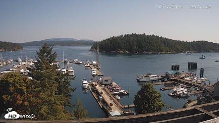 Friday Harbor - San Juan Island Live Webcam - Aug 18, 2026, 11:34am PDT