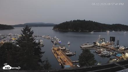Friday Harbor - San Juan Island Live Webcam - Aug 12, 2026, 8:58pm PDT