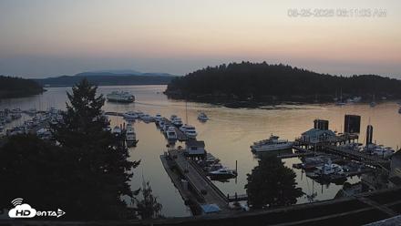 Friday Harbor - San Juan Island Live Webcam - Aug 25, 2026, 6:11am PDT