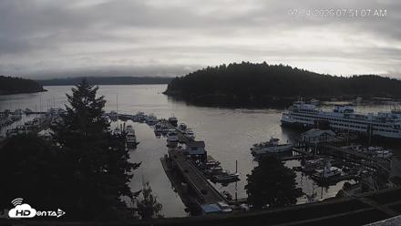 Friday Harbor - San Juan Island Live Webcam - Jul 24, 2026, 7:52am PDT